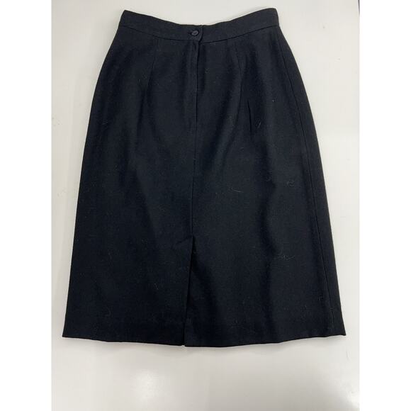 Womens Radcliffe Black Wool Skirt Size Unknown - Picture 7 of 12
